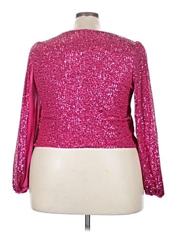 Torrid 3/4 Sleeve Blouse - back