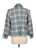 Talbots Plaid Gray Blazer Size 12W - photo 2