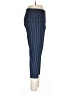 Lyssé Stripes Blue Casual Pants Size L - photo 4
