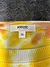 AGOLDE 100% Cotton Tie-dye Yellow Sweatshirt Size XS - photo 7