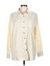 Unbranded 100% Polyester Color Block Ivory Long Sleeve Blouse Size L - photo 1