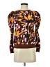 the GET Print Brown Pullover Sweater Size XS - photo 1