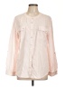 Chico's Pink Long Sleeve Blouse Size Lg (2) - photo 1