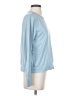 Lux Blue Long Sleeve Top Size S - photo 4