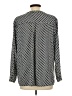 Norm Thompson Houndstooth Black Long Sleeve Blouse Size L (petite) - photo 2
