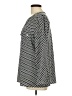 Norm Thompson Houndstooth Black Long Sleeve Blouse Size L (petite) - photo 5