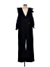 Self-Portrait 100% Polyester Black Jumpsuit Size 0 - photo 2