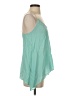 Lavender Brown Teal Sleeveless Blouse Size XS - photo 4