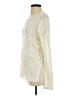 Fylo 100% Acrylic Chevron-herringbone Ivory Pullover Sweater Size S - photo 5