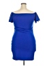Shein Blue Cocktail Dress Size 2X - photo 2