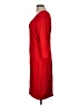 Express Solid Red Casual Dress Size L - photo 5