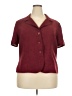 Assorted Brands 100% Polyester Burgundy Blazer Size 18w - photo 1