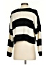 Jessica Simpson 100% Acrylic Stripes Black Pullover Sweater Size S - photo 2