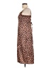 Unbranded Animal Print Brown Casual Dress Size L - photo 5