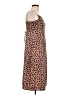 Unbranded Animal Print Brown Casual Dress Size L - photo 4