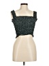 Shein 100% Polyester Green Sleeveless Top Size M - photo 1