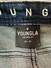 YoungLA Solid Blue Jeans Size 30 waist - photo 4
