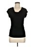 Daniel Rainn Black Short Sleeve Top Size M (petite) - photo 1