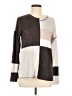David Cline Color Block Gray Long Sleeve Top Size M - photo 1