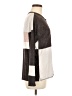 David Cline Color Block Gray Long Sleeve Top Size M - photo 4