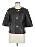 MICHAEL Michael Kors 100% Leather Black Leather Jacket Size M - photo 1