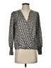 Chenault 100% Polyester Gray Long Sleeve Blouse Size XS - photo 1