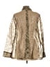 Connie's Moonlight 100% Polyester Metallic Gold Long Sleeve Blouse Size L - photo 2