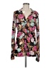 Willow & Root Floral Black Long Sleeve Blouse Size M (estimated) - photo 1