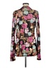 Willow & Root Floral Black Long Sleeve Blouse Size M (estimated) - photo 2