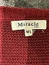 Miracle Burgundy Pullover Sweater Size M - photo 7