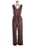 Old Navy Solid Brown Pink Jumpsuit Size M - photo 1