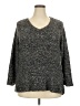 Avenue 100% Acrylic Tweed Gray Pullover Sweater Size 18 - 20 Plus - photo 1