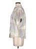 Assorted Brands 100% Cotton Argyle Ivory Short Sleeve Button-Down Shirt Size M (petite) - photo 5
