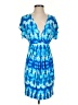 5/48 Tie-dye Blue Cocktail Dress Size XS - photo 1