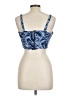 Derek Heart Blue Tube Top Size L - photo 2