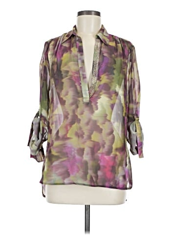 JLo by Jennifer Lopez 3/4 Sleeve Blouse (view 1)