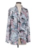 Lush 100% Polyester Gray Kimono Size P (petite) - photo 1