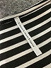 S-Twelve Stripes Black Cocktail Dress Size S - photo 7