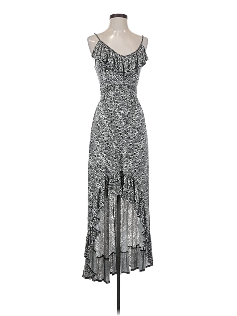 Pre-owned Express Casual Dress In Gray