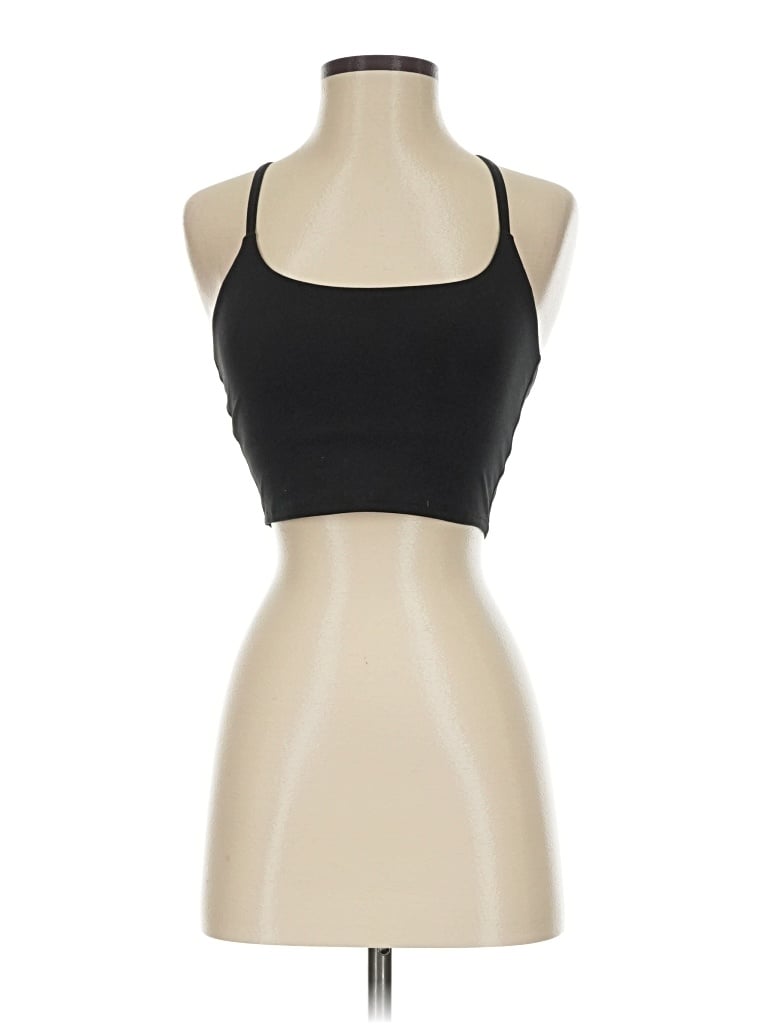 Pre-owned Glyder Tank Top Black Halter Neckline Tops