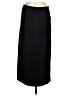 Lou & Grey Solid Black Formal Skirt Size M - photo 1