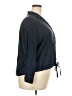 Pale Sky Blue 3/4 Sleeve Button-Down Shirt Size 2X - photo 4