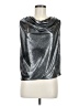 Assorted Brands 100% Polyester Metallic Silver Sleeveless Top Size M - photo 1