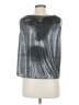 Assorted Brands 100% Polyester Metallic Silver Sleeveless Top Size M - photo 2