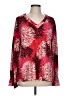 Pappagallo Red Long Sleeve Blouse Size L - photo 1