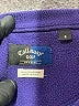 Callaway 100% Polyester Solid Purple Sweatshirt Size S - photo 7