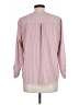 Notations Stripes Pink 3/4 Sleeve Blouse Size L - photo 2