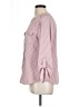 Notations Stripes Pink 3/4 Sleeve Blouse Size L - photo 5