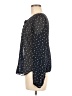 Pout 100% Polyester Stars Black Long Sleeve Blouse Size M - photo 5