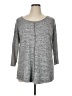 Christopher & Banks Gray 3/4 Sleeve Top Size XL - photo 1